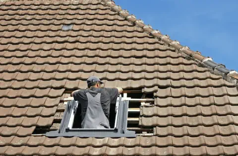 Pose de velux - Verrières